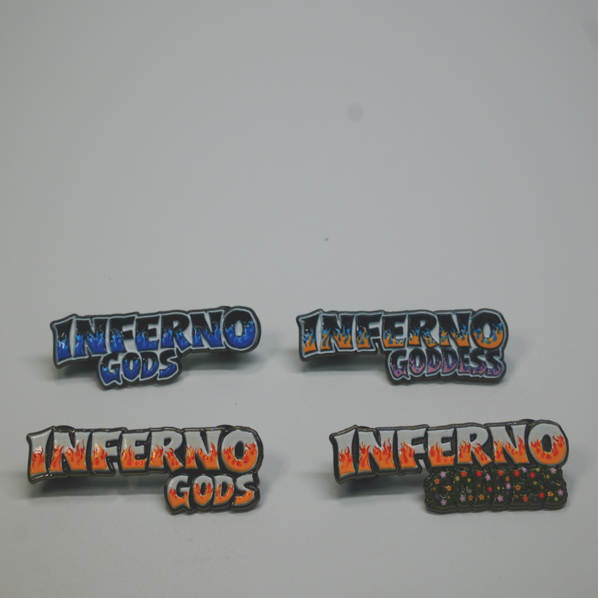 Black Inferno Pins
