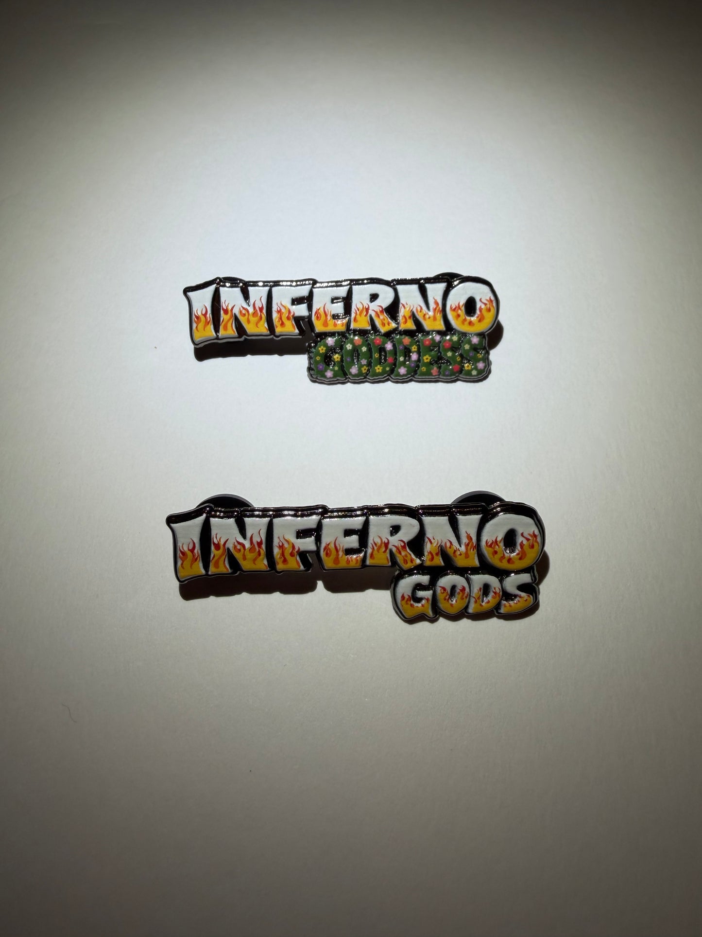 Inferno Goddess pin